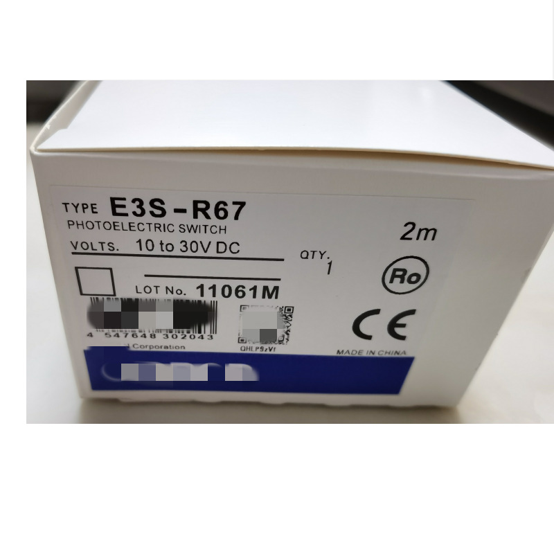 光电传感器放大器内置透明体检测用E3S-R67