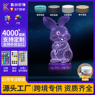 ���Q����ϵ��3DСҹ��LED�߲ʝu׃�|���b��̨��USB�������˹��YƷ