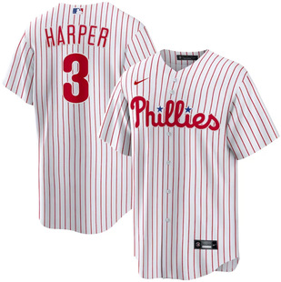 Philadelphia Phillies Baseball Uniform Philadelphia Phillies No. 3 Harper Harper Jersey
