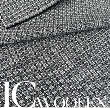 粗花呢格纹小香毛呢面料双面呢意单服装大衣布料外套马甲设计师