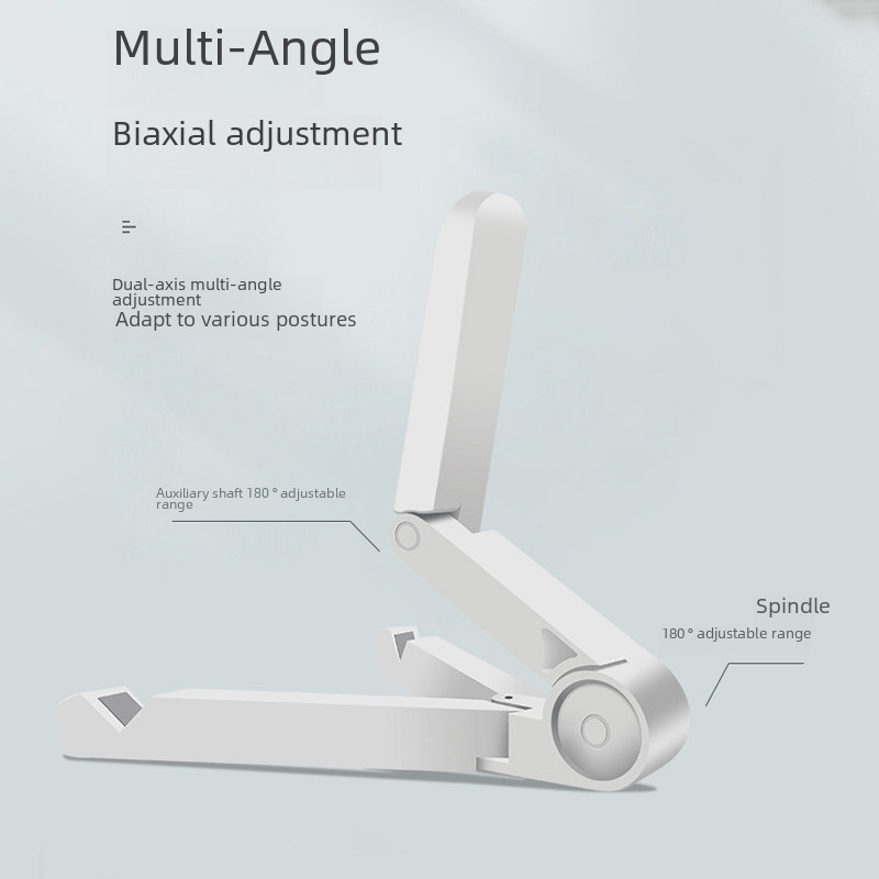 Tablet stand suitable for iPad triangular stand portable foldable desk lazy computer phone Apple stand wholesale