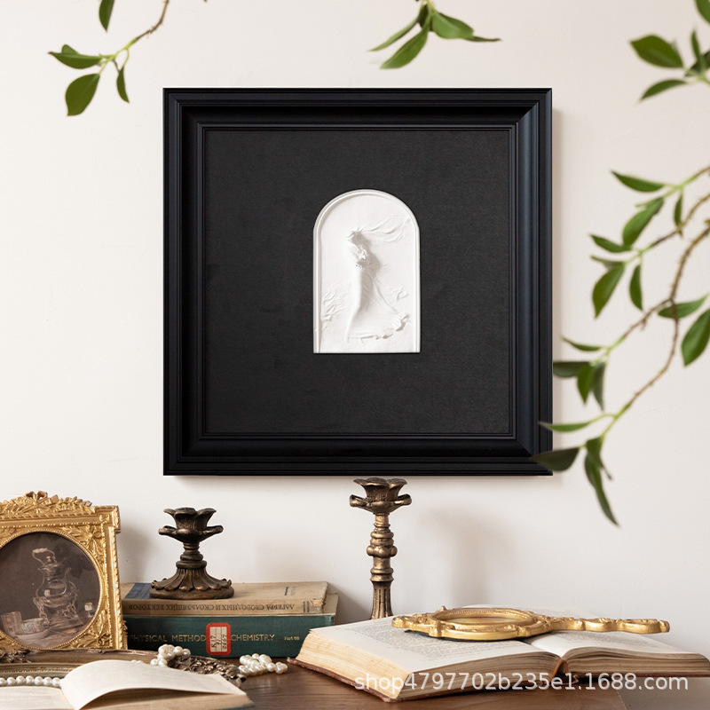 Vintage Picture Frame Table Display French Vintage Photo Frame Plaster Statue Solid Wood Wall-Mounted Frame Oil Painting Wall Hanging Desktop Vintage Picture Frame Table Display French Vintage Photo Frame Plaster Statue Solid Wood Wall-Mounted Frame Oil Painting Wall Hanging Desktop