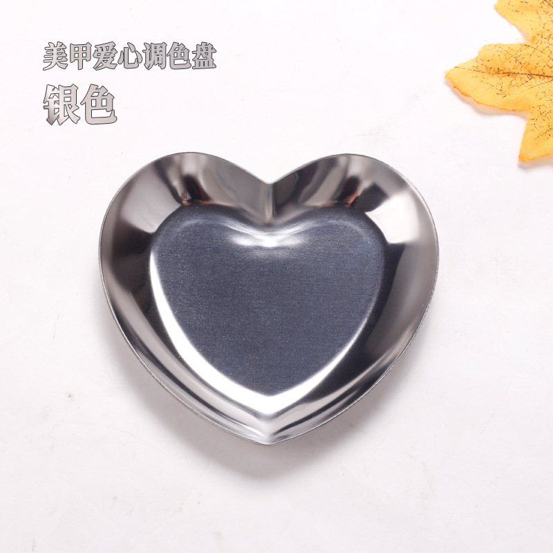 Paleta de taladro de acero inoxidable Paleta de nail polish paleta de visualización de manicure