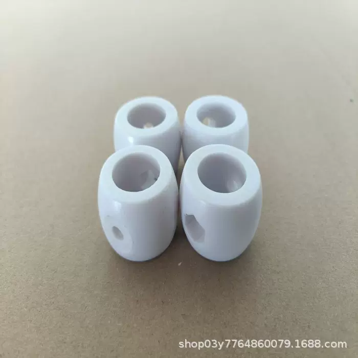 鼎力厂家生产台球桌桌式足球桌止动圈桌上机配件塑料白色定位器