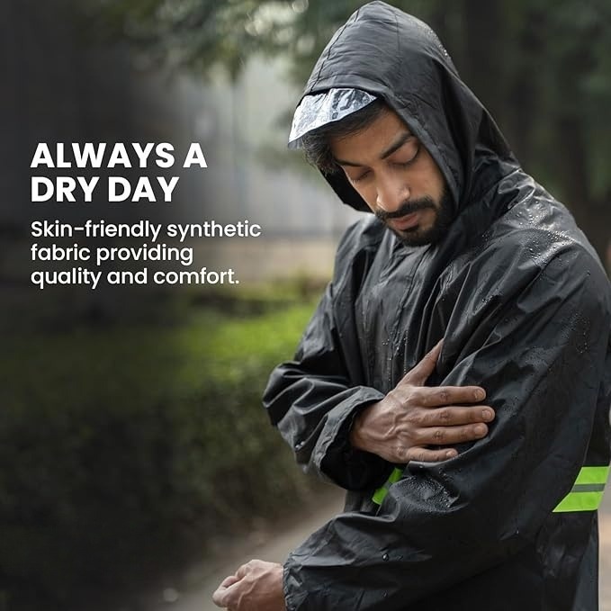 雨衣分体男款全身反光雨衣骑手专用暴雨级防水雨衣雨裤分体套装