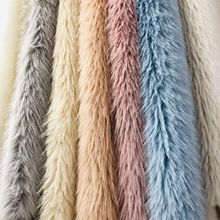 现货供应 托卡长毛面料仿狐狸毛 人造毛绒 秋冬服装抱枕皮草面料