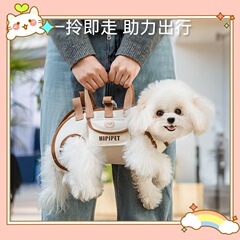 宠物狗狗小型犬便携可斜跨宠物外带包卡通背带包猫咪多功能宠物包