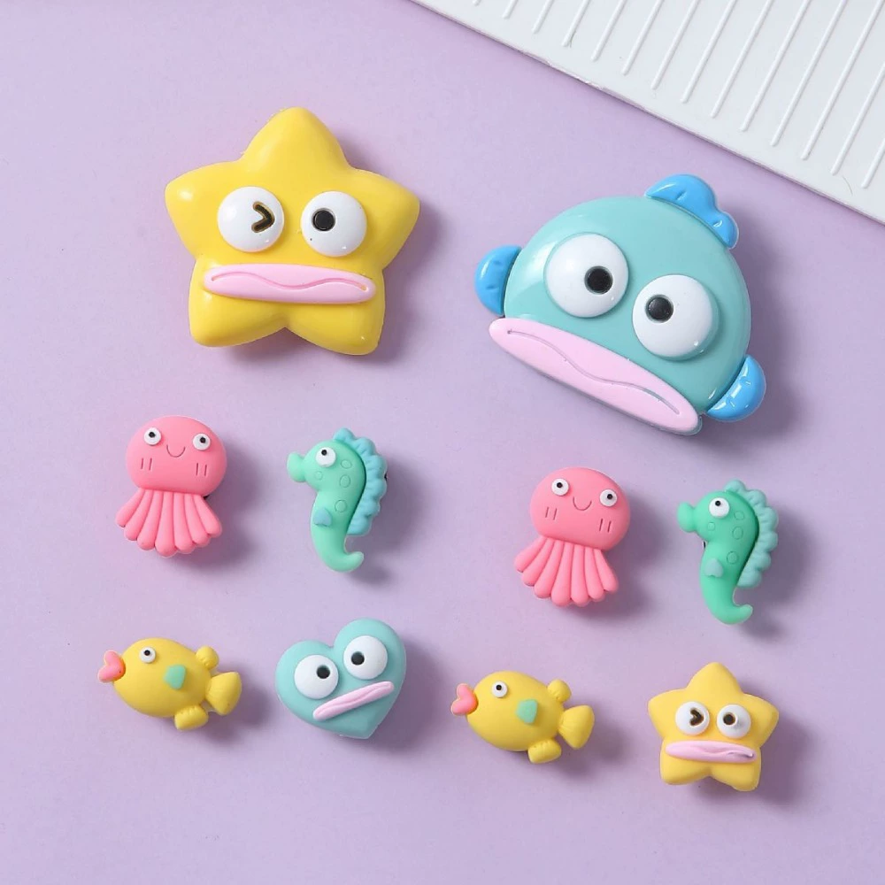 Cute removable cartoon slippers, brand accessory, footwear buckle, DIY