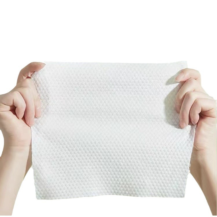 Toalla facial no impresa removedor de maquillaje 100% algodón puro Toalla de limpieza Toalla de belleza desechable toalla suave de algodón engrosada