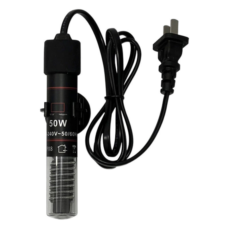 Нагревательный стержень для аквариума с автоматическим термостатом, мини-нагреватель для черепах, подходит для тропических рыб, пресной и соленой воды, универсальный термостат 26 градусов