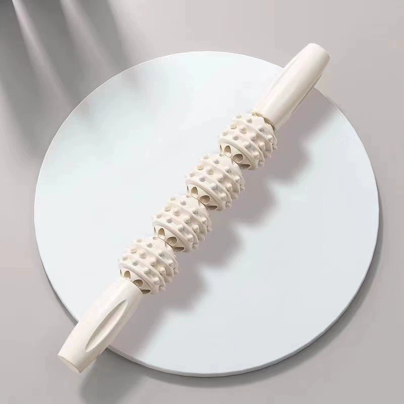Массажный стержень ролик, fascia stick, Многошариковый 3/4/5/10 опций, 36,3 см для икр и ног