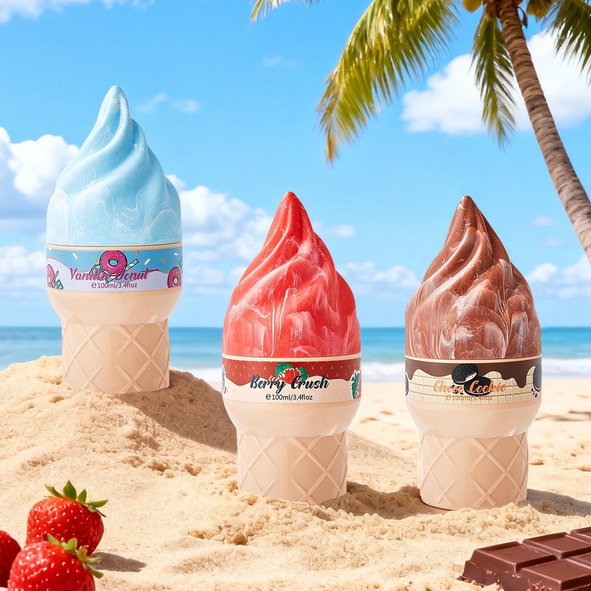 Eiswaffel Parfüm Spray Langanhaltender Duft Für Den Körper_voghion.com