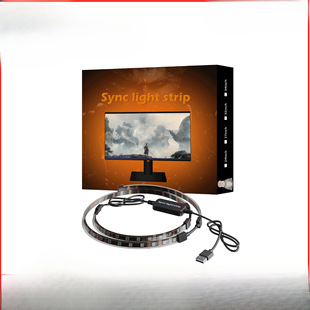 Ambilight computer atmosphere divine light synchronization light bar light and shadow with screen rgb magic color screen light synchronization light belt 27 inches