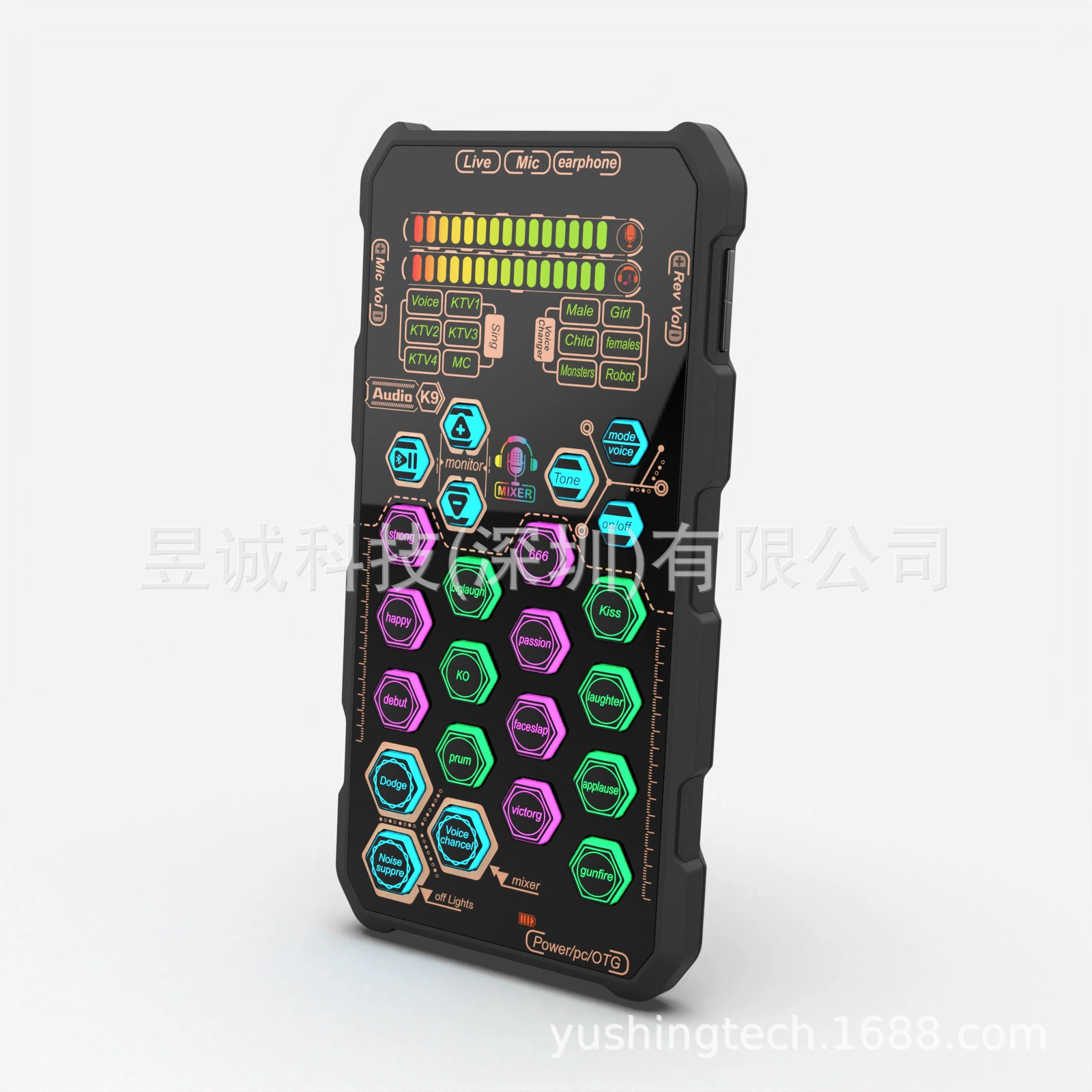 K9 открытый мобильный телефон живая звуковая карта костюм микшер караоке Bluetooth сопровождение полный комплект компьютерный микрофон все-в-одном машина