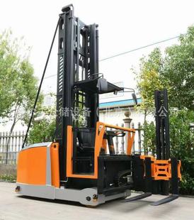 Three-Way Forklift Narrow Aisle Electric Forward-Moving Forklift Battery Forklift Pallet Stacker Forklift Person up