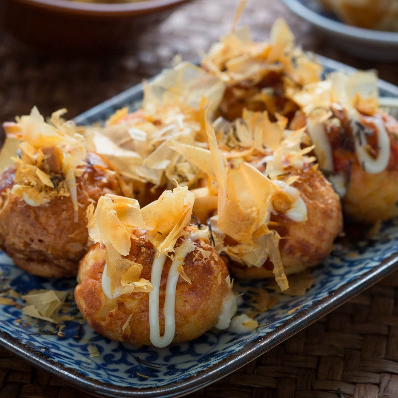 Порошок Zhaohe Takoyaki 3 кг * 5 пакетов, коммерческая японская кухня, порошок для блинов Осака, предварительно смешанный порошок таракуяки, целая коробка