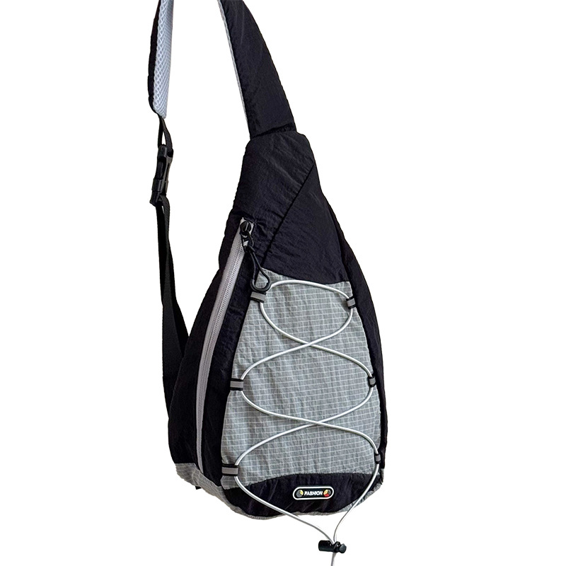 Bolso coreano para niños y niñas, bolso de pecho de estilo extranjero, bolso de cinturón de gran capacidad para niños, bolso de hombro de moda para niños.