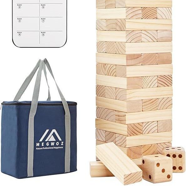 定制跨境地掷球便携袋松木堆叠木板游戏带便携收纳袋Carrying bag|undefined