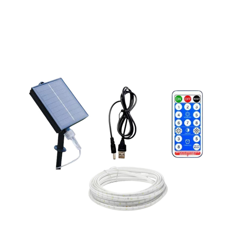 新品ソーラーライトストリングライト屋外変色防水活動雰囲気布展装飾LEDカラーライト|undefined