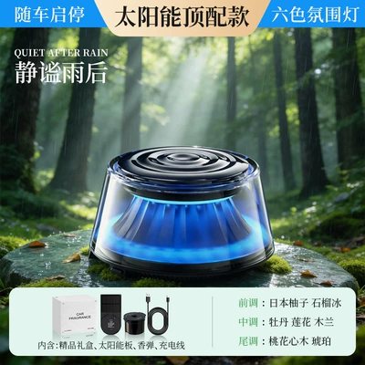 Car Perfume Aromatherapy: Fuji Car Fragrance Diffuser - replacement-fragrance-bomb-quiet-after-the-rain