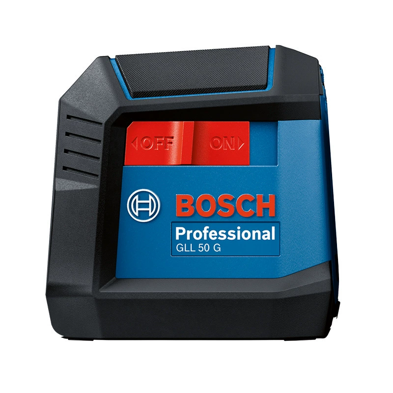 Bosch устанавливает лазерный уровень GLL 50 G с двумя линиями зеленого света, профессиональный лазерный маркировочный инструмент, соответствующий официальным стандартам.