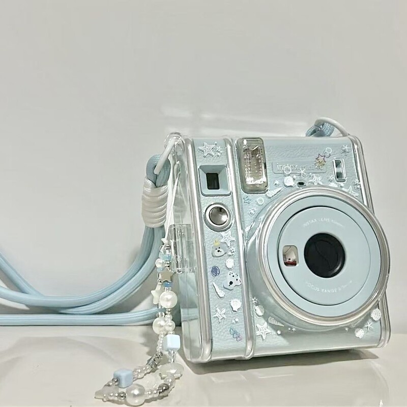 Mini40 Transparent Crystal Stand Protection Instax Shell Camera Shell Accessories