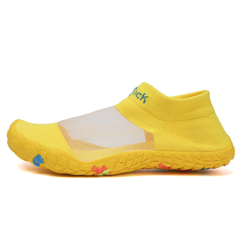 Zapatos de calcetines de verano transfronterizos de moda de punto vacío transpirable retroceso zapatos de playa ensanchados fábrica directa