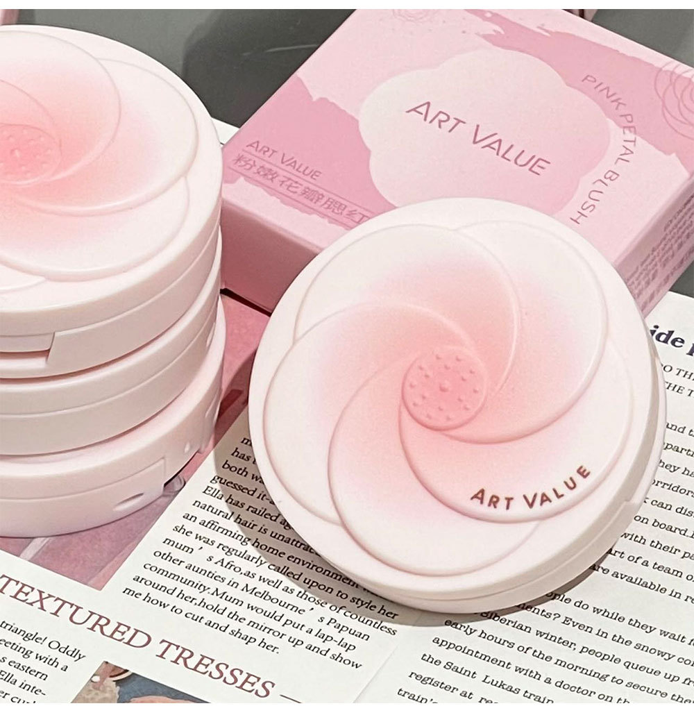 Art Value~ Pink petal blush, natural and delicate, whitening blush, contouring, versatile, the same as cross-border Internet celebrities undefined