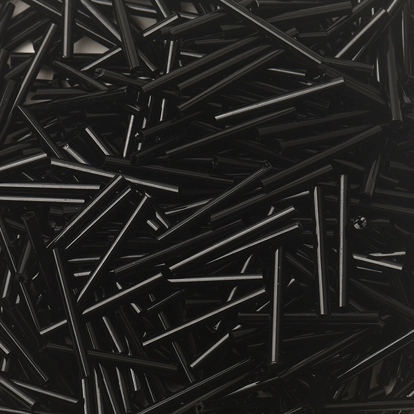 Λ￠▰℗◘┭♢☨ About 25MM tube beads 10 grams about 20 black ☨❋❋