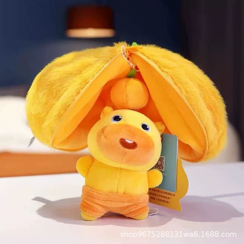 Pull string and rotate lulu + big orange