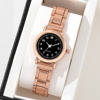 Fashionable watch, quartz steel belt, universal set for leisure, 2022 collection, Birthday gift