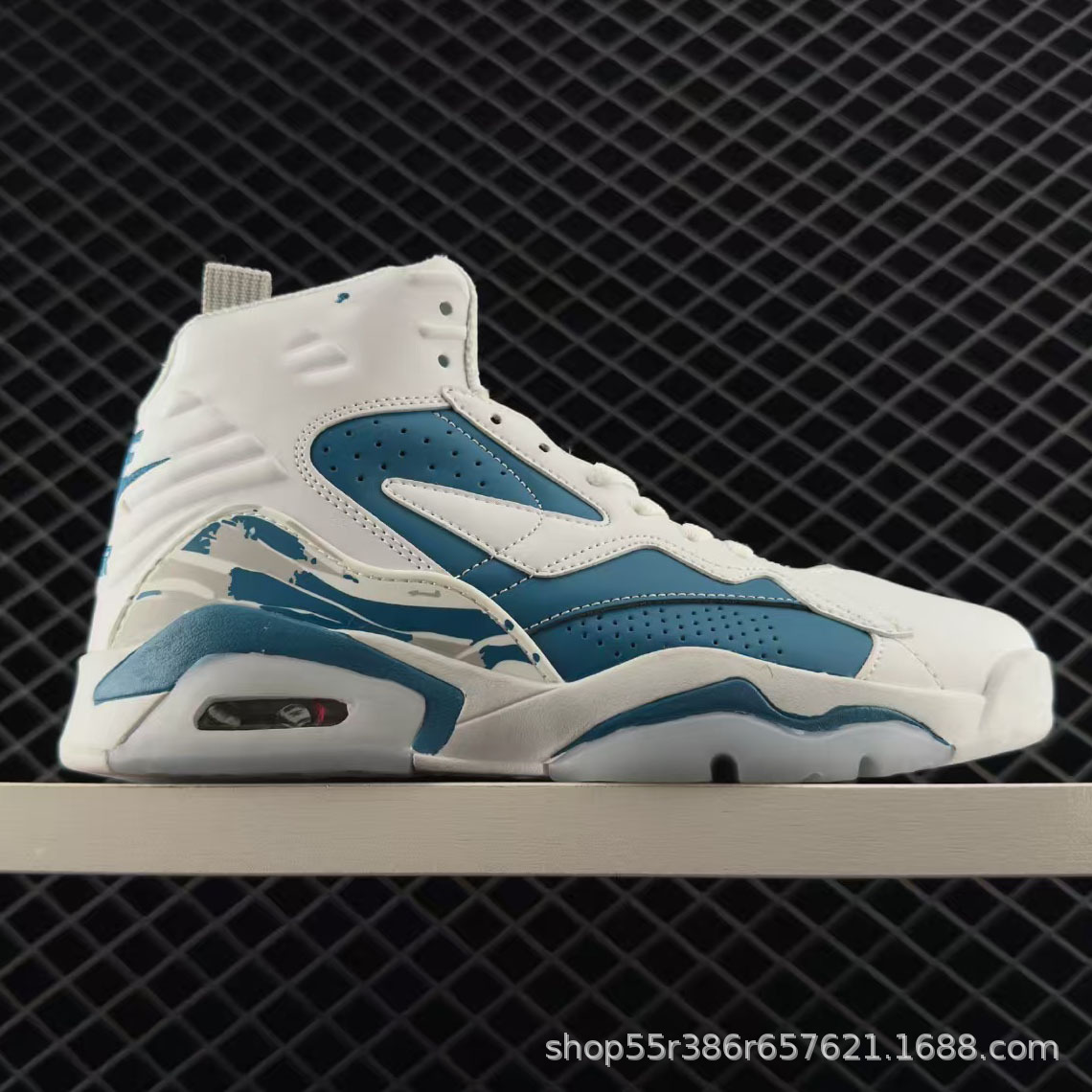 Comercio exterior puro original MJ tres zapatos de baloncesto antideslizantes resistentes al desgaste de combate real ligero amortiguador de moda para hombres y mujeres zapatos deportivos de aire