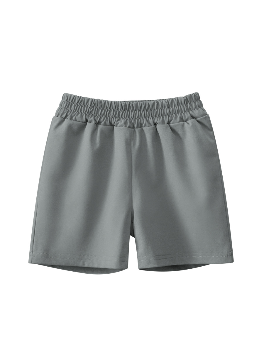 27kids pantalones cortos para niños, fáciles de secar y rápidos, pantalones casuales para niños, pantalones de playa de color sólido sueltos de verano, fuente transfronteriza image 8