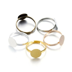 diy�Ʒ���17mm���{����ָ�ЈA�P������ճ�N�r�⌚ʯ���н�ָȦ