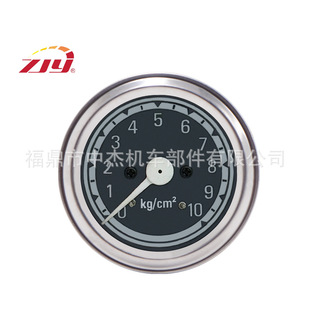 ZJY Zhongjie Instrument 0-10kg/cm² Oil Pressure Gauge Universal Oil Pressure Gauge