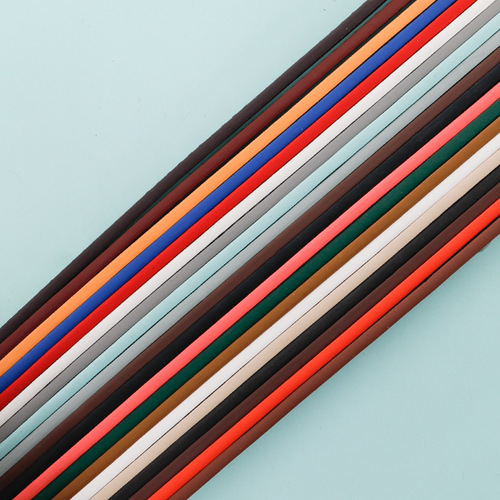 Luggage bag accessories hand carry handle leather handle diy bag leather bag strap fashion PU bag wholesale material strip