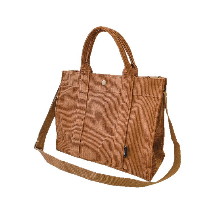 Estilo coreano casual gran capacidad bolsa de compras moda PANA lienzo bolso simple retro artístico bolso de hombro para las mujeres