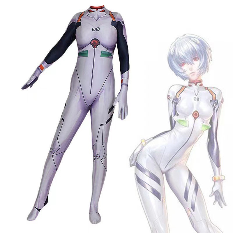 Anime Cosplay Battle Bodysuit Neon Genesis Evangelion | eBay
