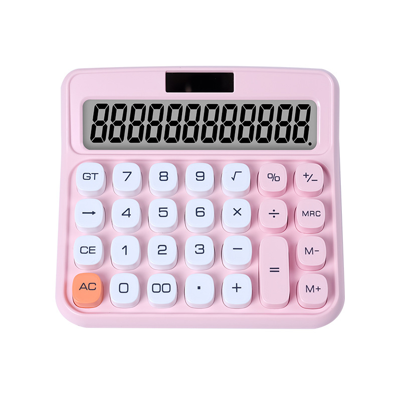 Calculadora de color de dopamina de dos clases de tres años para estudiantes universitarios calculadora portátil contabilidad financiera