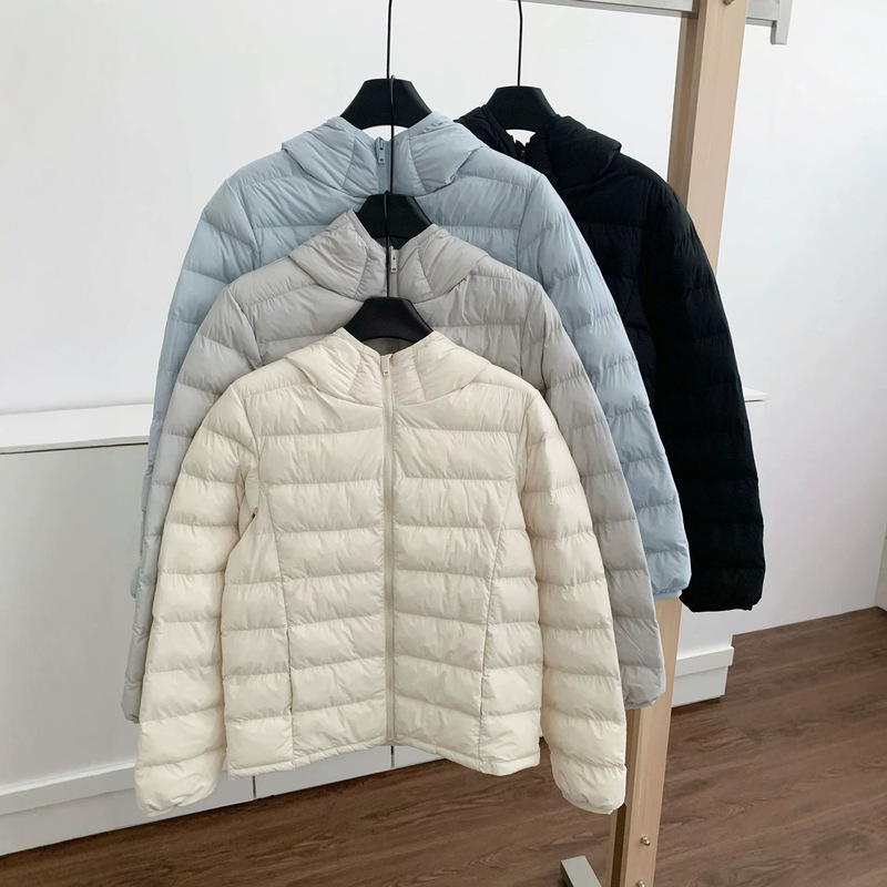 In-stock ribbed zipper cotton jacket, warm hooded windproof sports casual coat, thick fleece cardigan with pockets In-stock ribbed zipper cotton jacket, warm hooded windproof sports casual coat, thick fleece cardigan with pockets