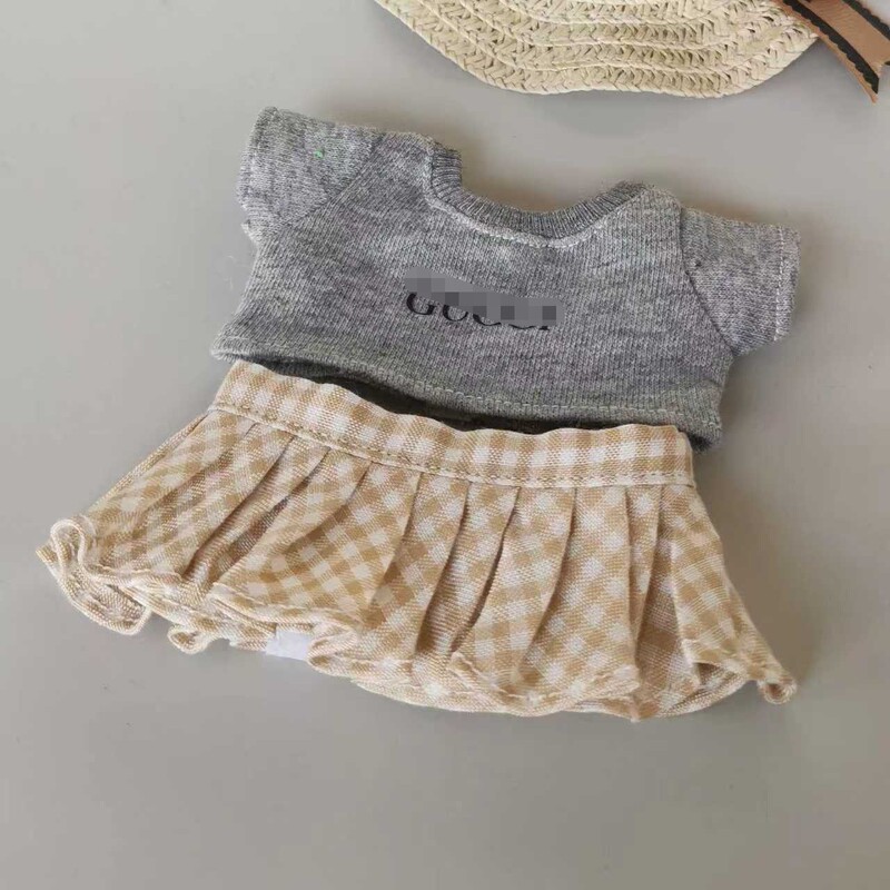 Labubu Crying Doll Gazi Sister Ob24 Chanel-Style Suspender Skirt T-Shirt Printed T-Shirt Free-Style Clothing Labubu Crying Doll Gazi Sister Ob24 Chanel-Style Suspender Skirt T-Shirt Printed T-Shirt Free-Style Clothing