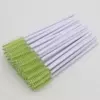 White rod green brush