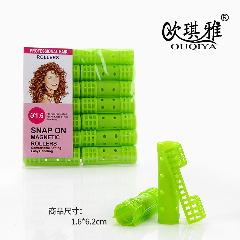 Rollo de pelo de nylon con dientes rollo de pelo esponja rollo de sueño