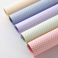 3D embossed waterproof floral art paper, fresh flower bouquet wrapping paper, florist flower art packing paper material