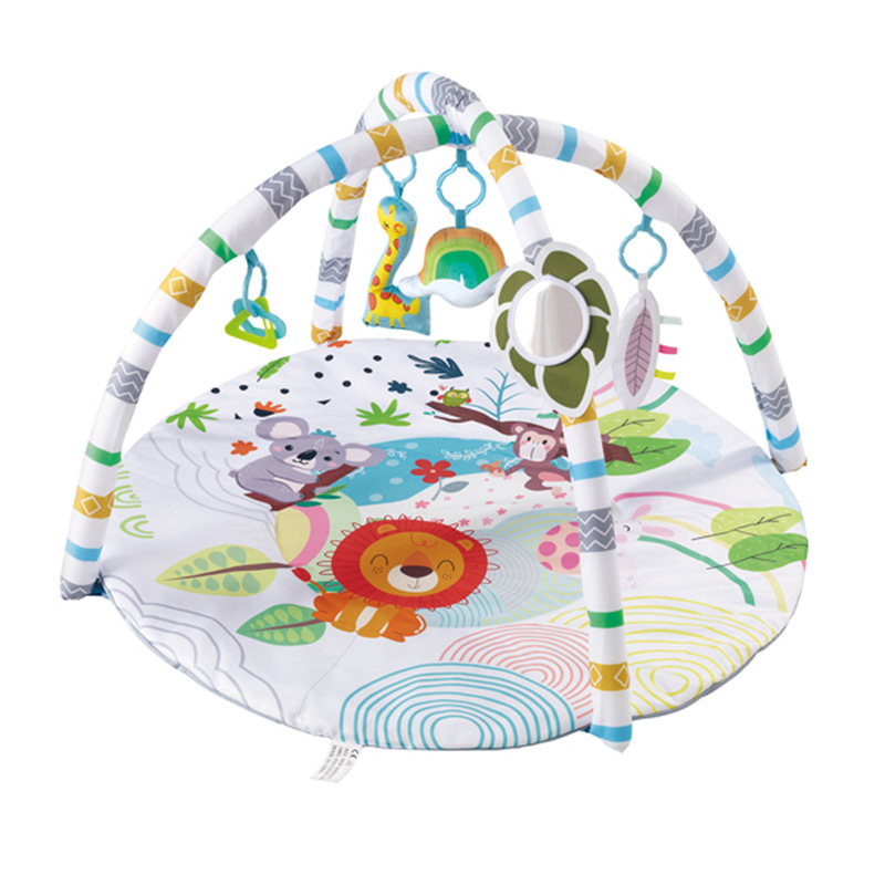 JL669-1B70CM tapete redondo para jugar lavable a máquina