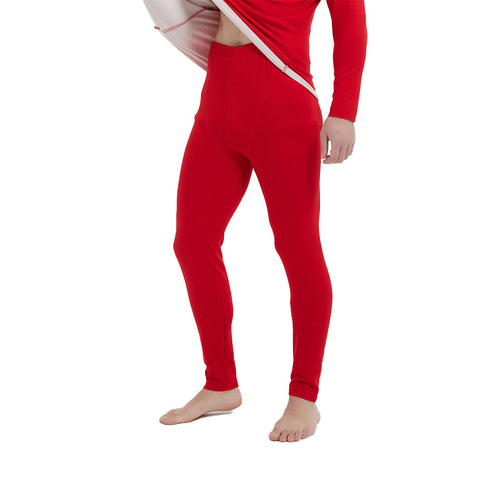 Men's cashmere, silk and German velvet long johns, single pants, seamless warm trousers, tight cotton wool underpants, autumn and winter leggings