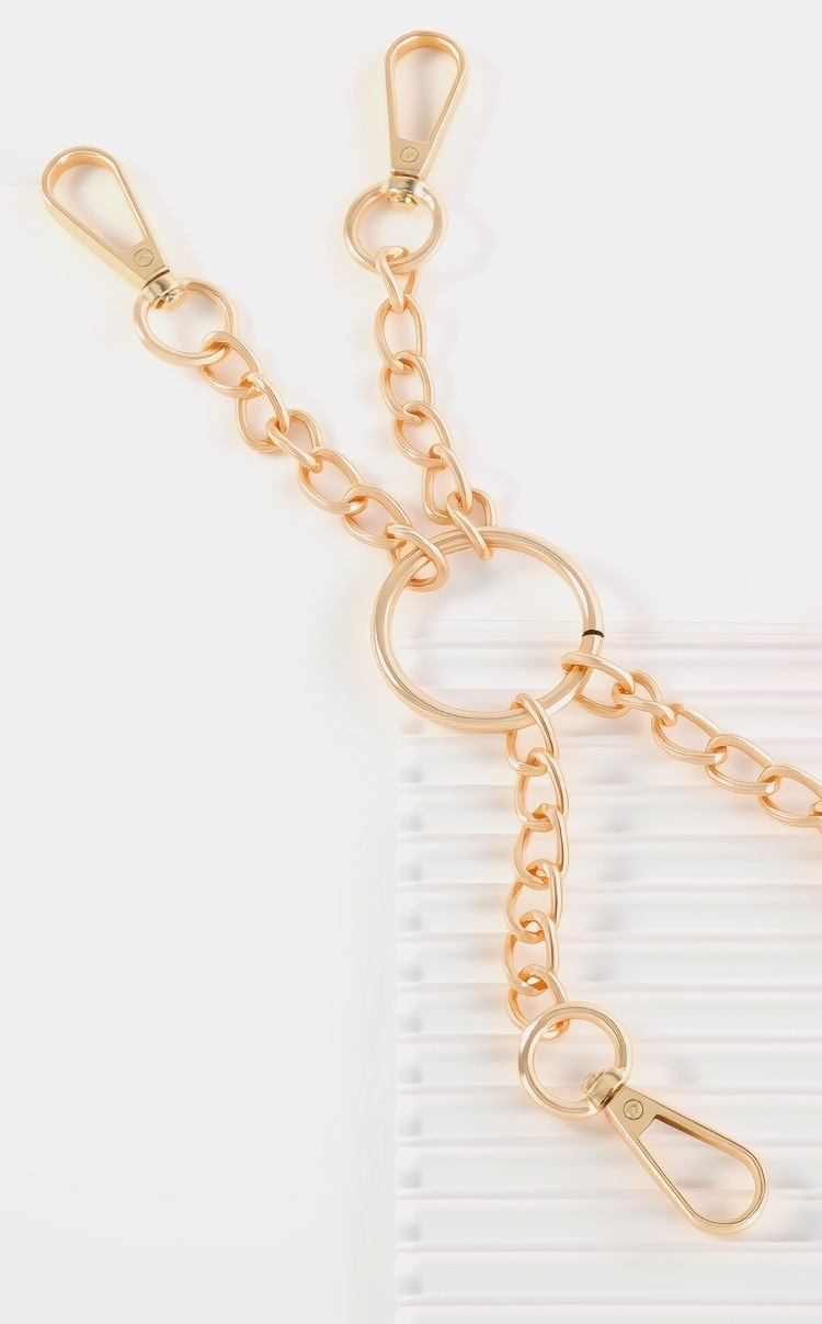 Gold-Plated Cross Buckle Restraint Accessory for Adult Couples — detail image 8