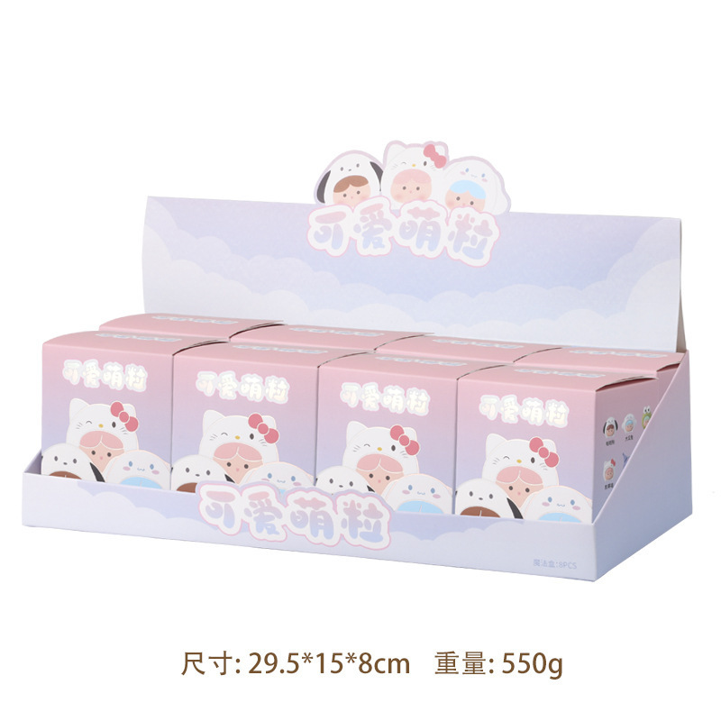 卡通可爱熊猫叠叠乐·萌粒盲盒创意小摆件家居装饰送朋友生日礼物|undefined