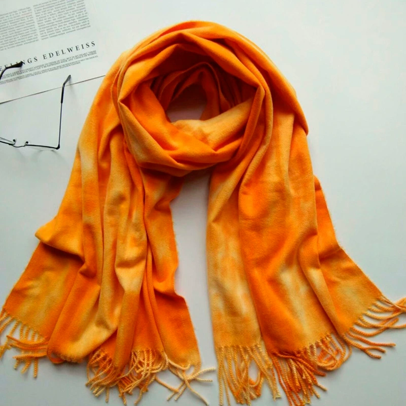Завтра элемент ретро этническая длинная шарф‑шаль Handmade, стильное тепло-одеяло, 175 см