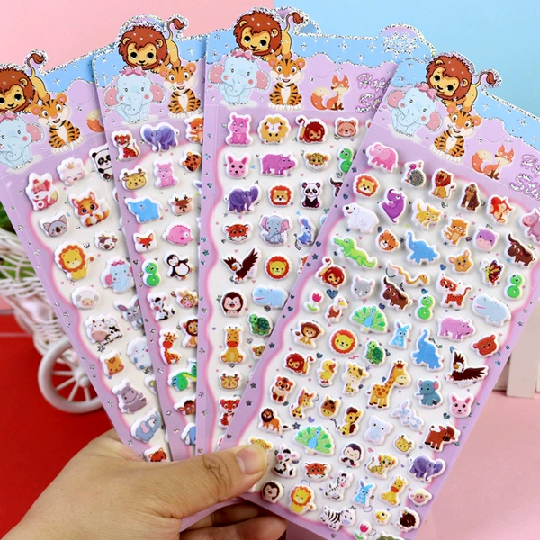 Price of 1 piece, complete set of 4 small animals